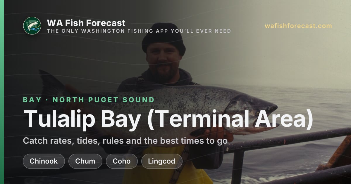 Tulalip Bay (Terminal Area) fish counts, forecast & conditions · WA ...